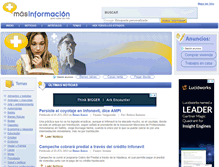 Tablet Screenshot of masinformacion.com.mx